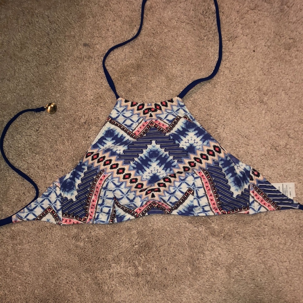 Halter bikini top